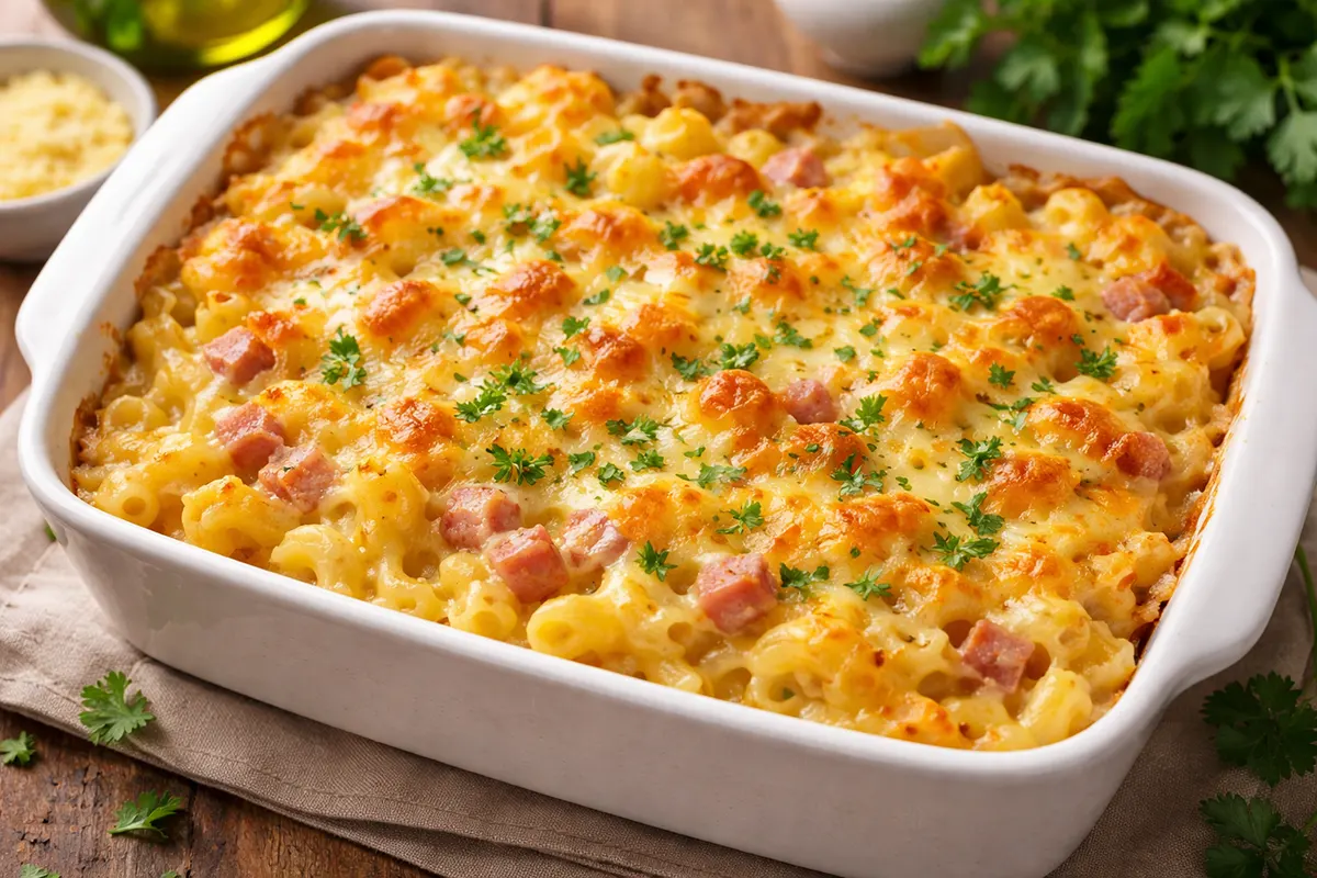 Ham Pasta Casserole