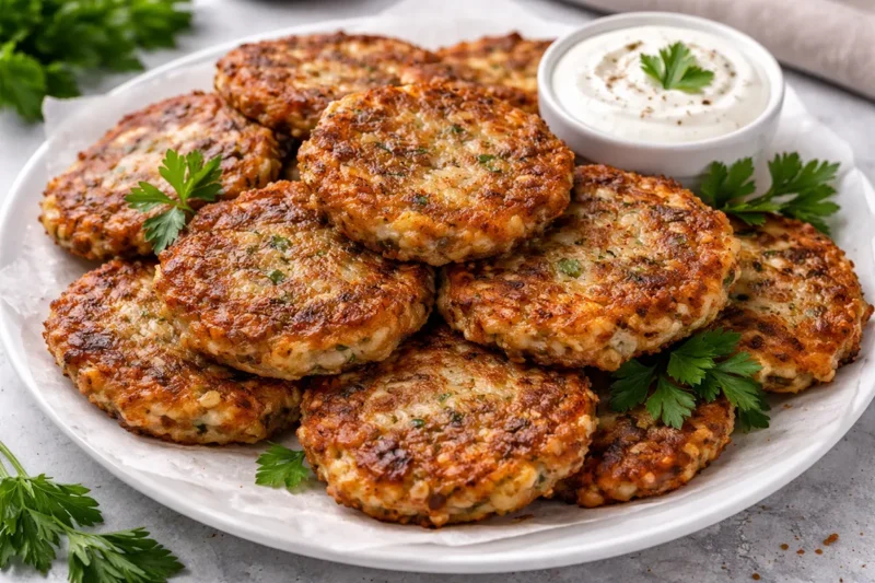 Potato Pancakes with Ground Meat