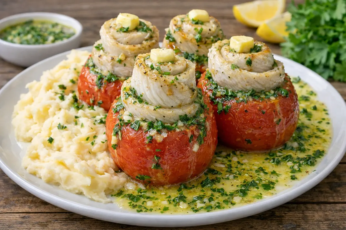 Tomato-Stuffed Tilapia: Zandvoort-Style Fish Rolls