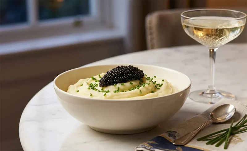 Caviar Mashed Potatoes: A Simple, Luxurious Side Dish