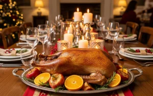 Roast Goose with Apples and Oranges
