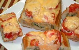 Быстрый пирог из батона