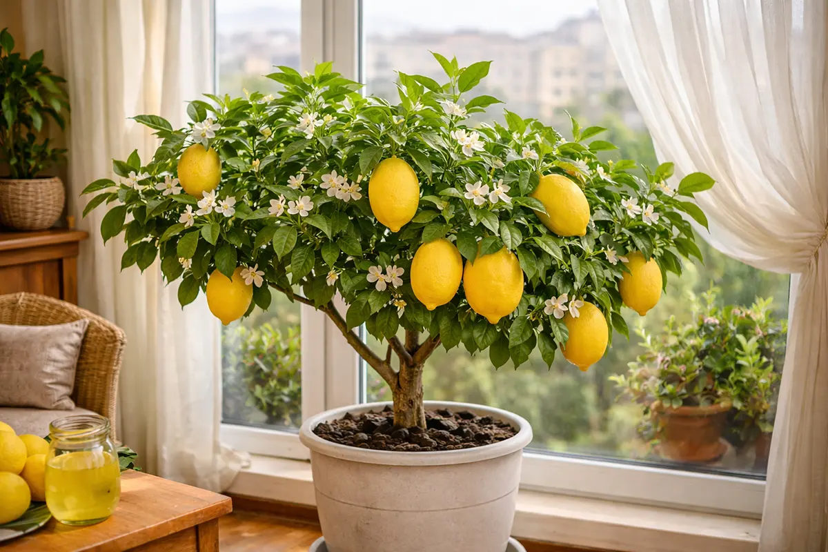 How Three Indoor Lemon Trees Turned My Apartment into a Microclimate