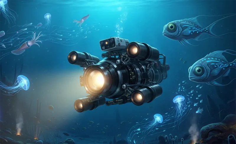 Underwater TV Watches Life 1,000 Meters Down — 5,000-Meter Cameras Are Next