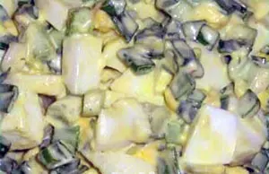 Green onion salad