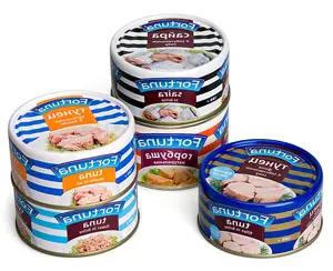Canned fish in oil