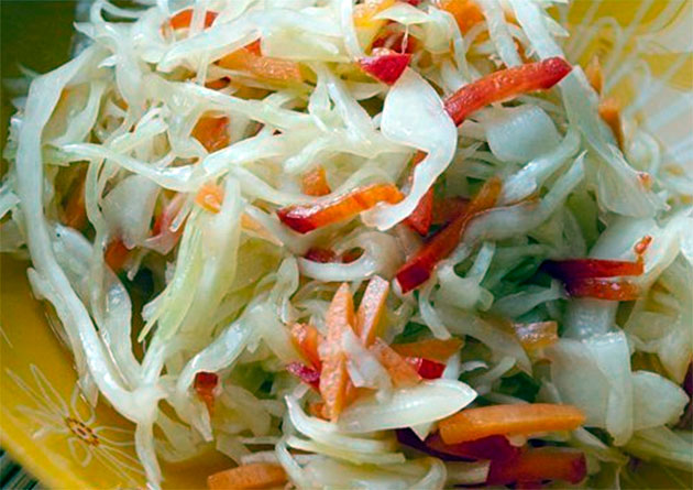 САЛАТ ИЗ КАПУСТЫ