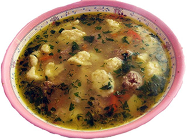 СУП С ГАЛУШКАМИ