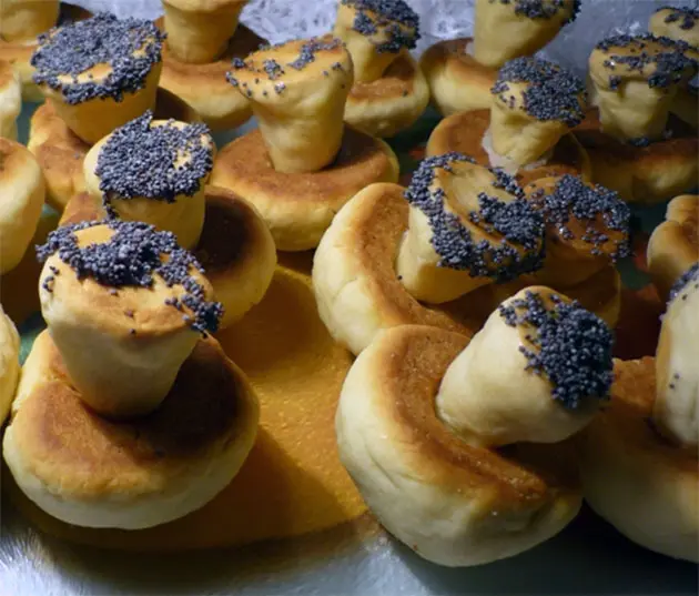 Mushroom pastry