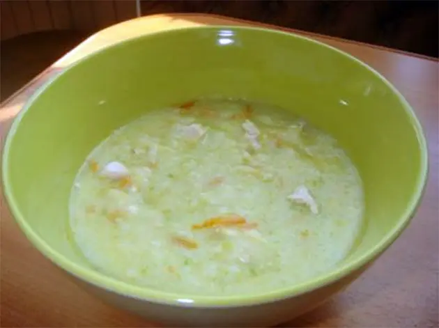 Rice soup