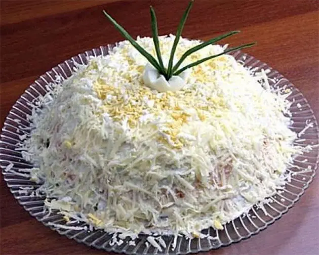  САЛАТ ИЗ СЫРА