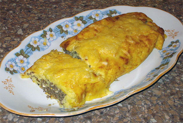 Картофельный рулет