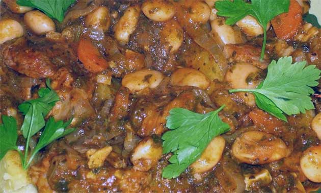ФАСОЛЬ С МЯСОМ