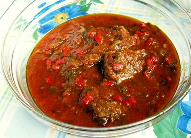 МЯСО В ТОМАТНОМ СОУСЕ