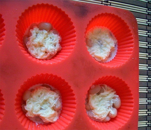 Мини-запеканки из фасоли