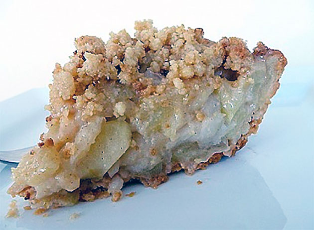 Овсяные пирожные с яблоками