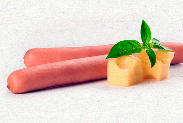 Сосиски с сыром 