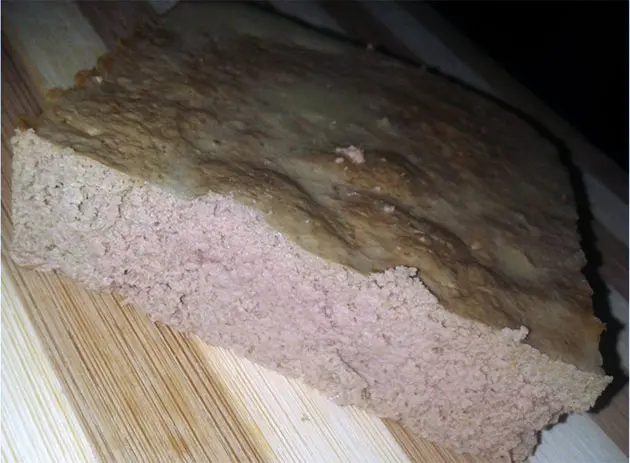 Liver flatbread