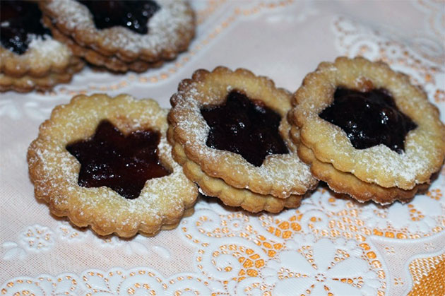 Печенье с джемом
