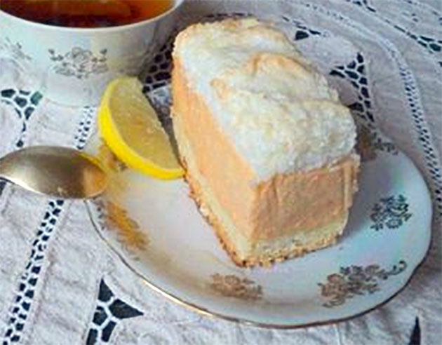 Сырник с кокосовой пенкой 