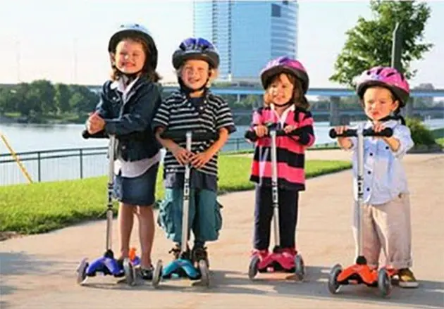 My choice of a three-wheeled scooter