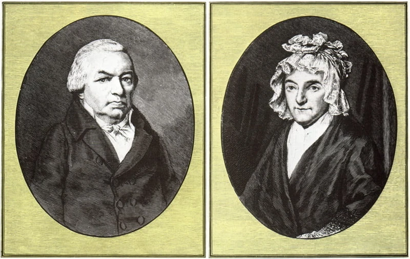 Beethoven's parents: Johann and Maria Magdalena