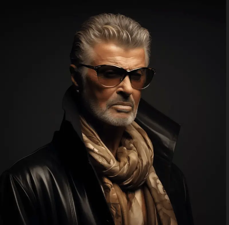 Nativity Icon: AI showed what George Michael would look like today.