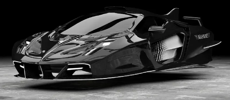 Flying luxury: Mansory unveils a concept supercar without wheels.
