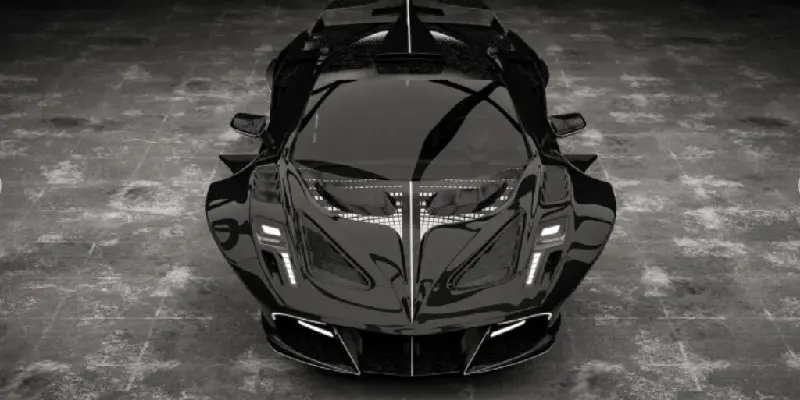 Flying luxury: Mansory unveils a concept supercar without wheels.