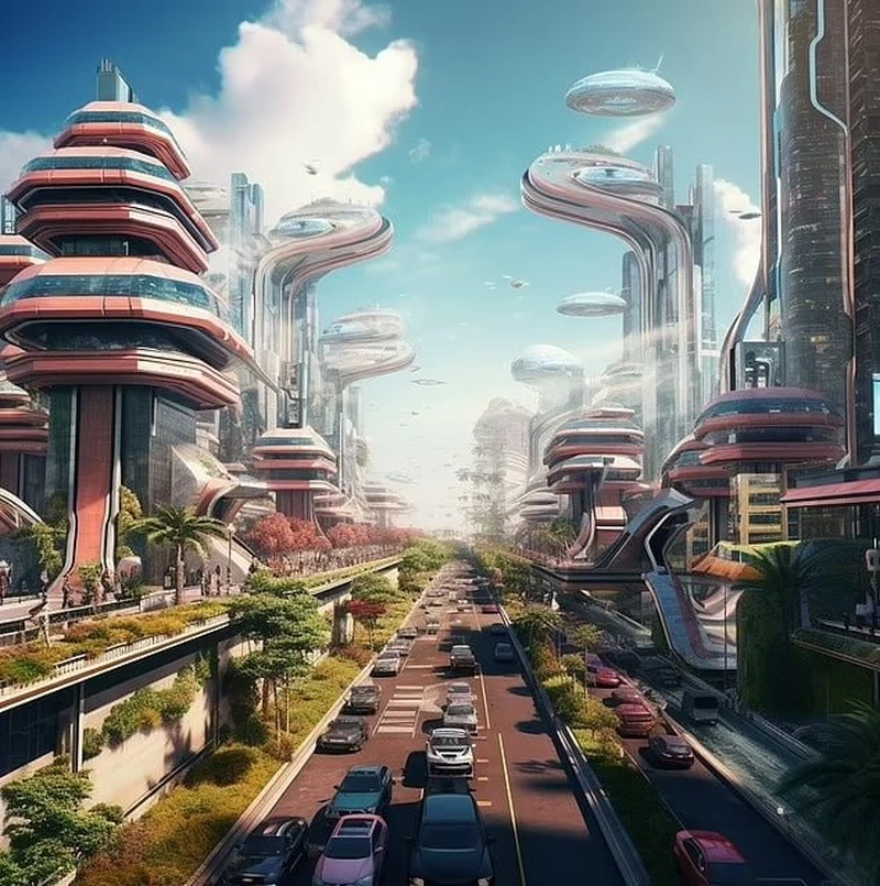 What will 10 cities in the USA look like in 2050: AI predictions