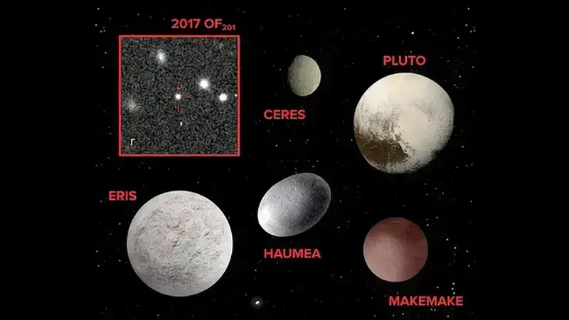 Astronomers have discovered a new planet in the Solar System – a dwarf planet.