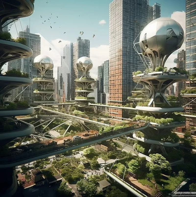 What will 10 cities in the USA look like in 2050: AI predictions