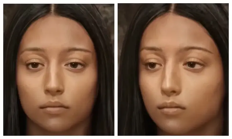 AI showed what the Virgin Mary was like before the birth of Christ.