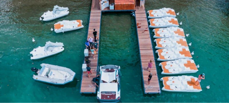 In water and in the sky: the taxi of the future is already operating in France.