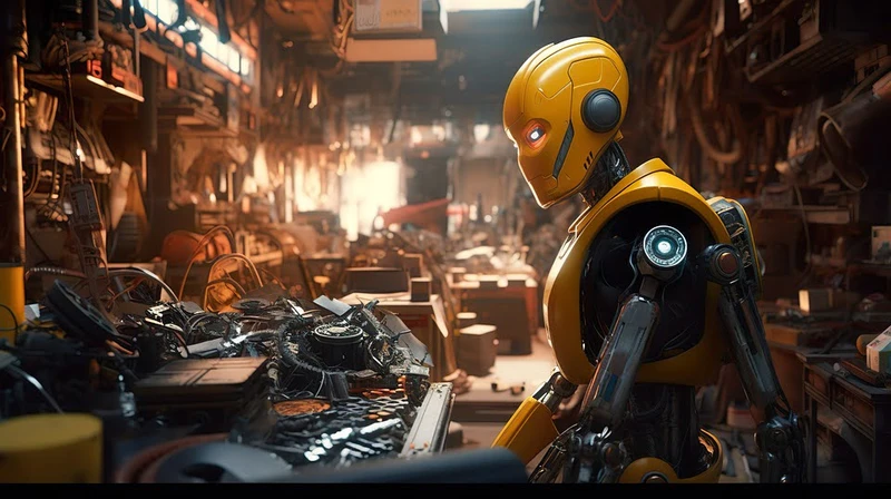 Humanity and technology: how to share jobs with AI?