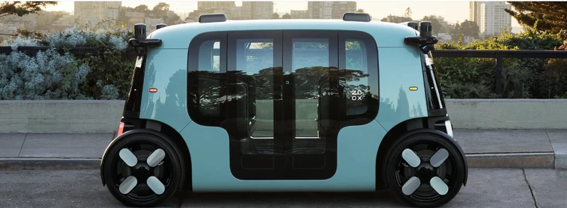 Without a steering wheel and pedals: Amazon's first robotaxi will be operating on the roads of California.