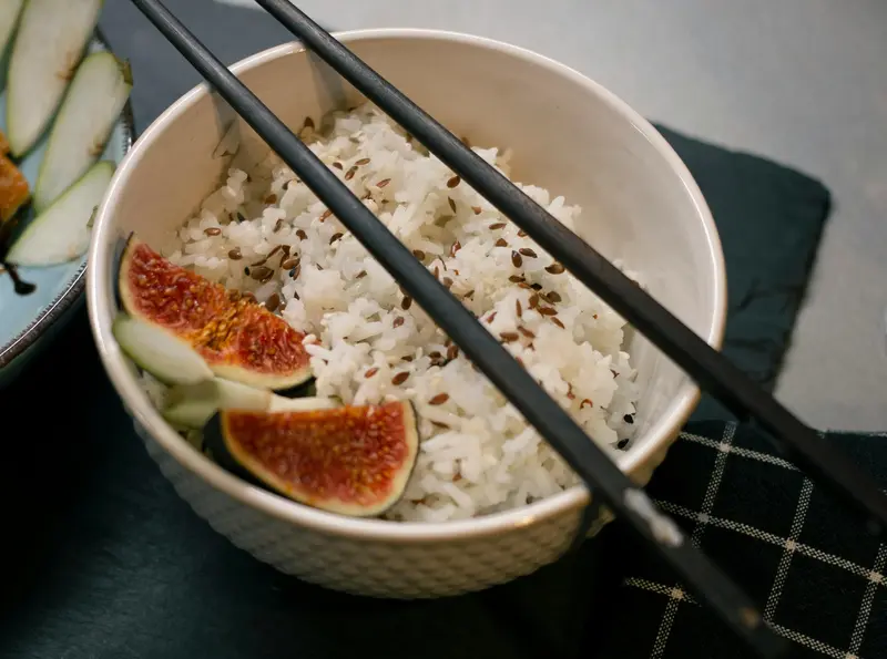 Meat without meat: Korean scientists have created a hybrid of rice and beef.