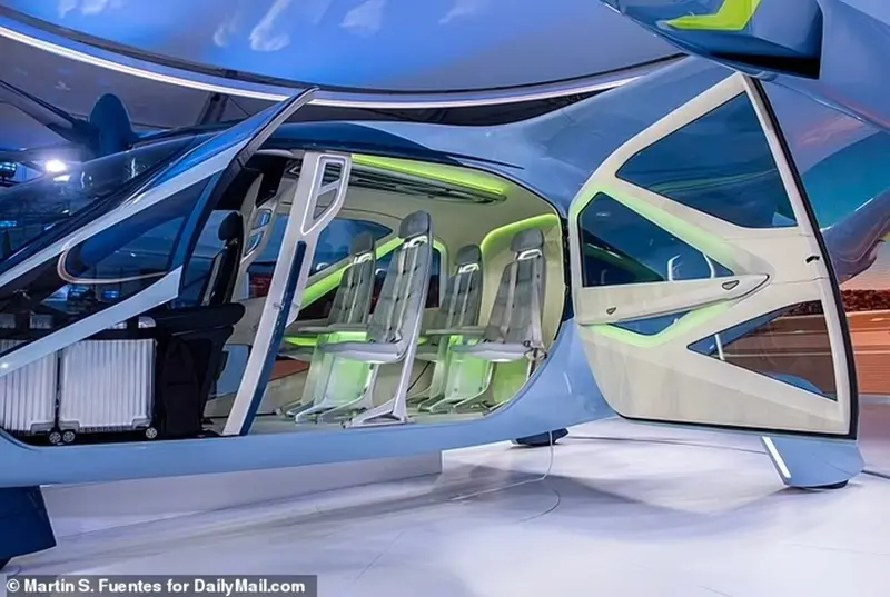 Passengers, aboard! Hyundai has unveiled a flying taxi.