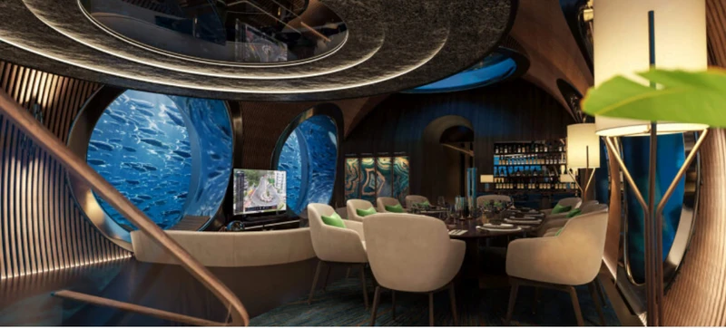 In the Netherlands, a superyacht has been created that easily transforms into a submarine.