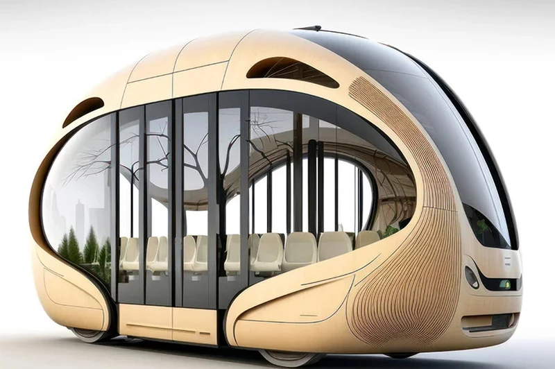 Mobility of wood: realistic fantasies about eco-transport for land, sky, and water.