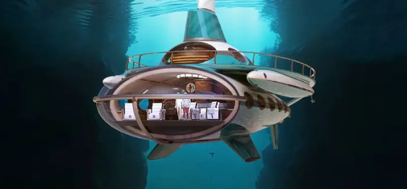 Deep Sea Dreamer: a superyacht-submarine of the deep dreamer