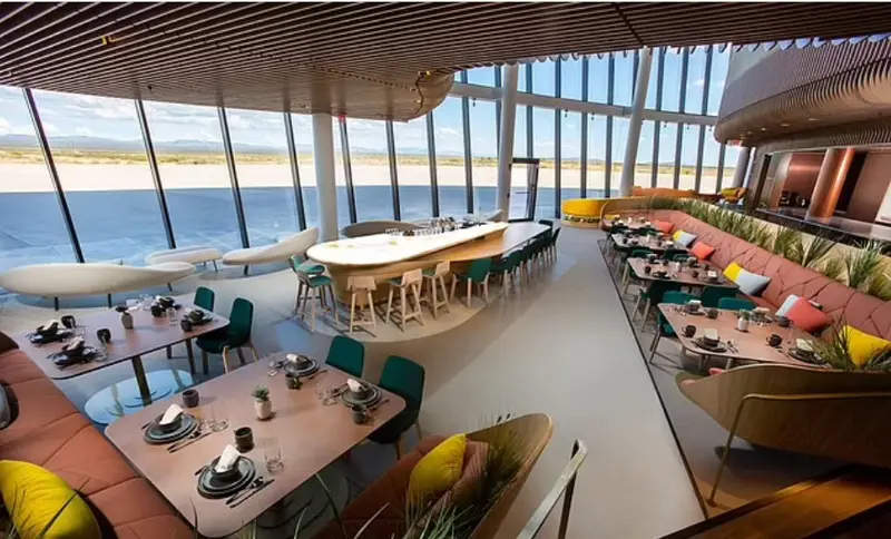 Soon, space tourists will fly on Richard Branson's new ship.