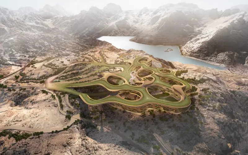 Neom: a city of the future in the heart of the desert.