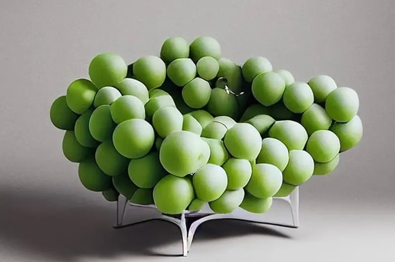 Convenient papaya, comfortable passion fruit: when fruits become furniture.