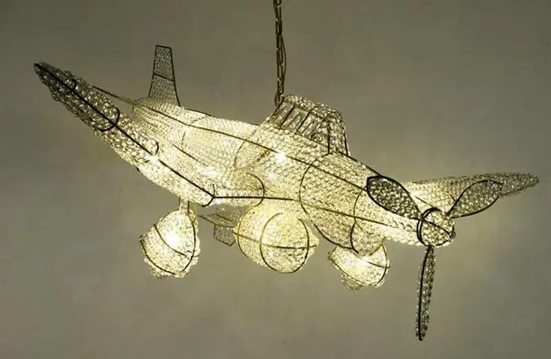 Light masterpieces for the wealthy: opulent chandeliers by Hans Van Bentem.