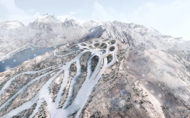 Neom: a city of the future in the heart of the desert.