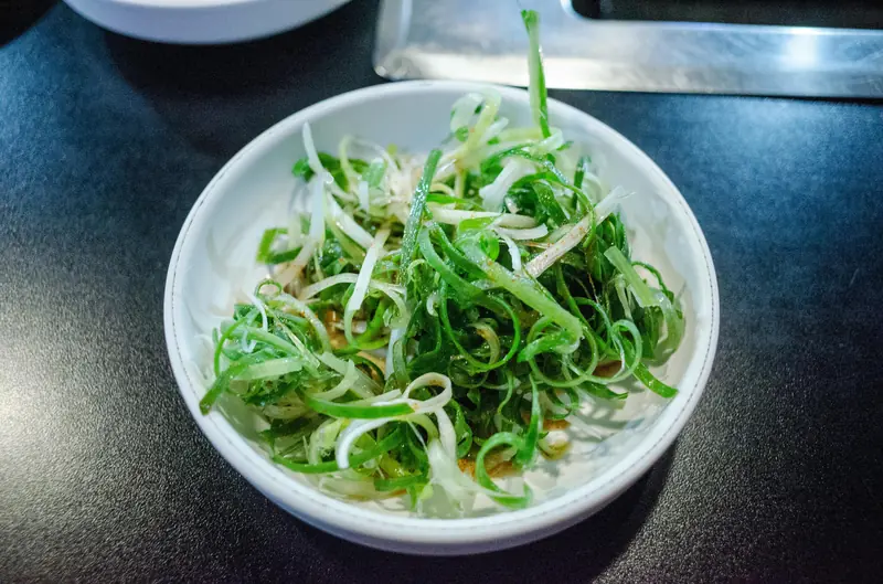 Green onions: the power of youth