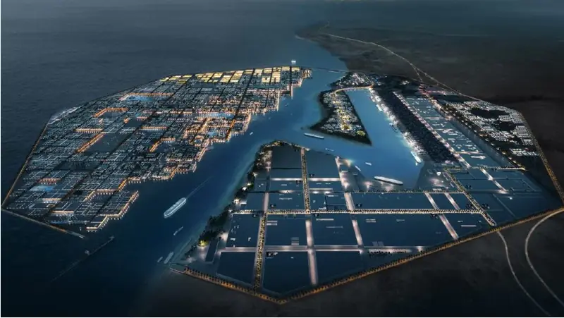 Floating Port Oxagon: An Octagonal City on Water to Be Built in Saudi Arabia