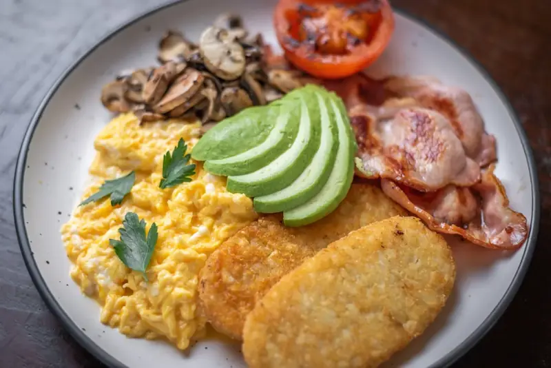 We eat too much protein, and that's why we're gaining weight.