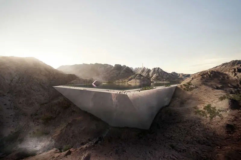 Neom: a city of the future in the heart of the desert.
